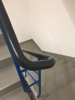 Preview: PVC Handlauf Typ. HL33 für 1 1/2 Zoll Rohr 48,3mm